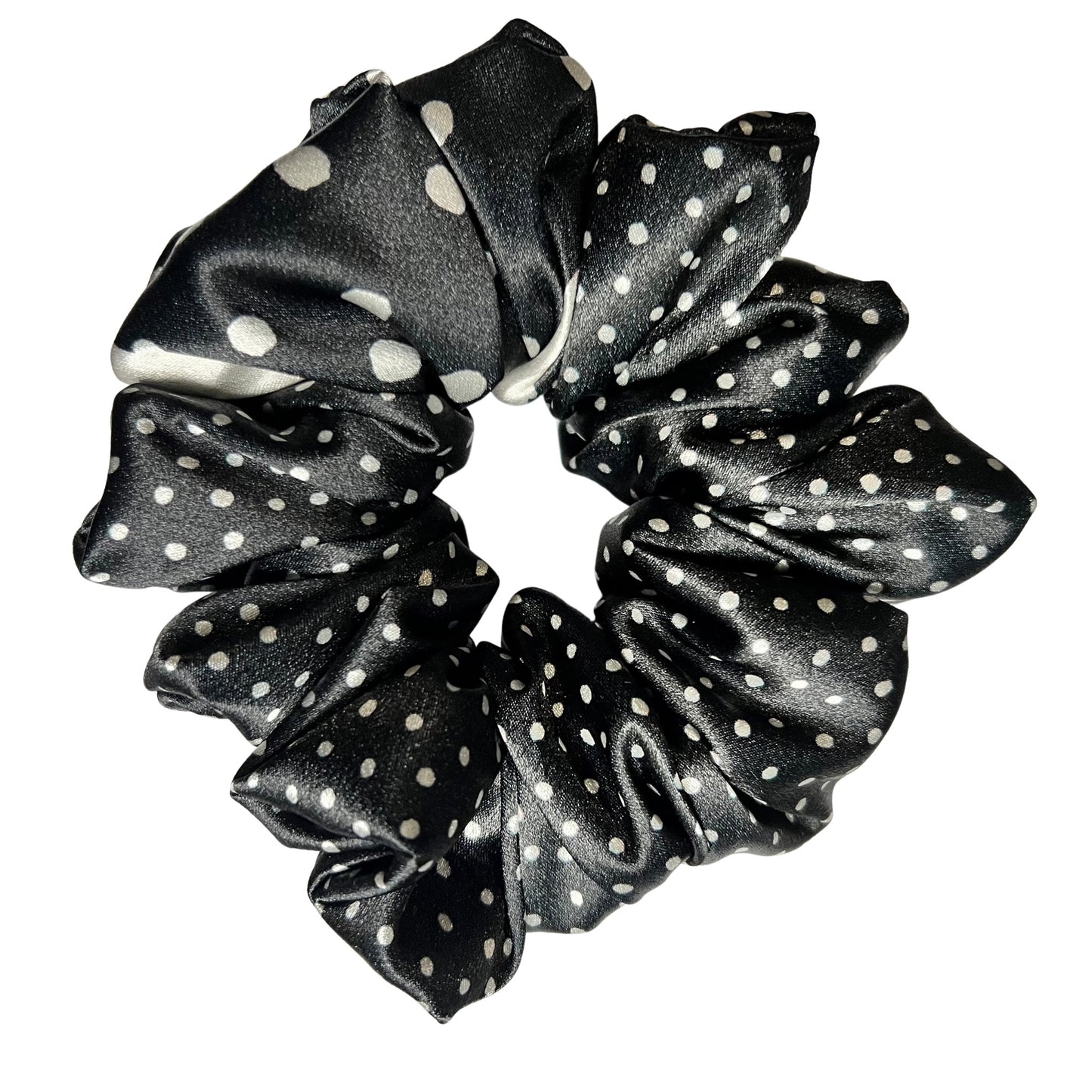 Black Polka Dot XL
