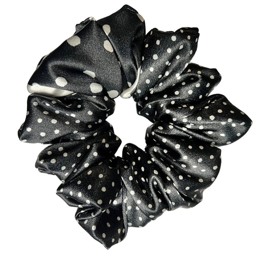 Black Polka Dot XL